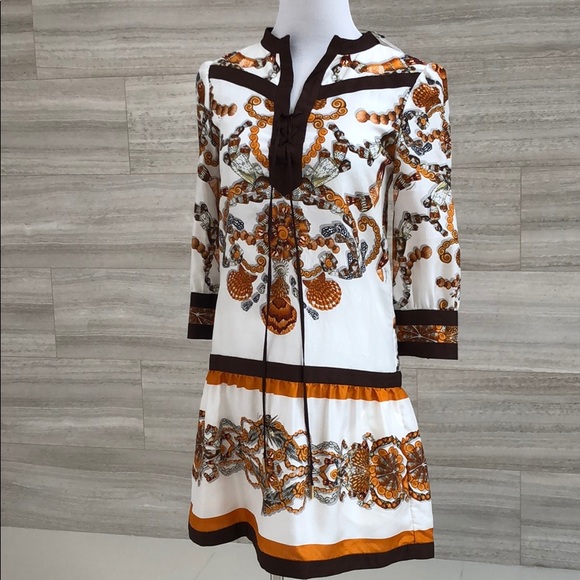 Gucci Dresses & Skirts - Gucci 100% Silk Print Mini Dress Size 38